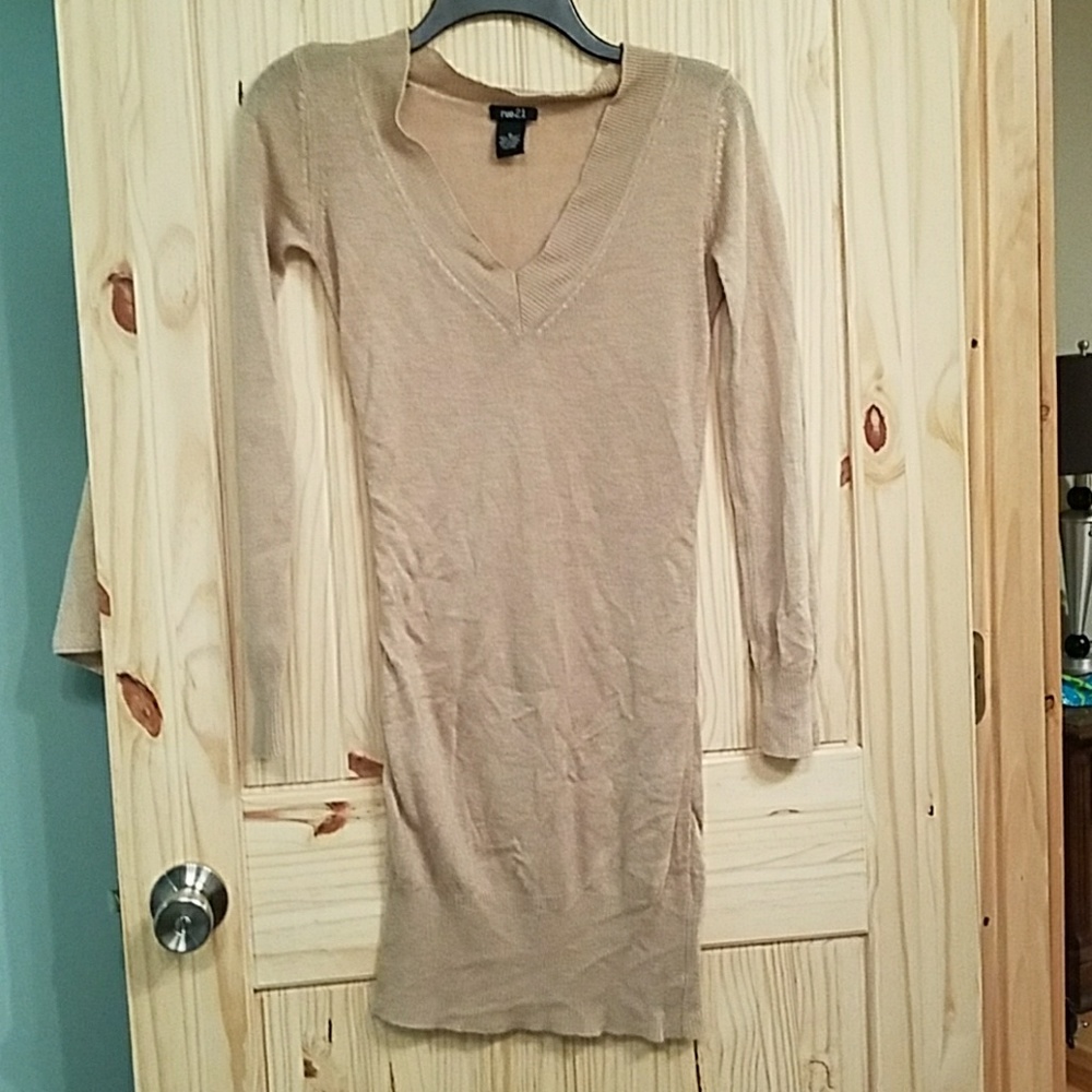 Long tunic sweater top/dress